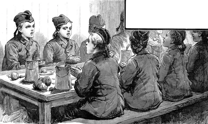 Framed Print : Young Emigrants singing Grace on their ship, 1884 Framed Print : Young Emigrants singing Grace on their ship, 1884