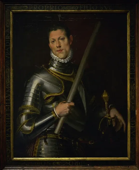 Framed Print : A young general, circa 1575, by Bartolomeo Passerotti Framed Print : A young general, circa 1575, by Bartolomeo Passerotti