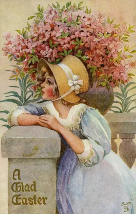 Framed Print : Young girl in a bonnet Framed Print : Young girl in a bonnet