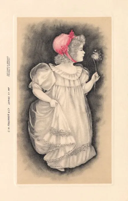 Framed Print : Young Girl with Flowers Framed Print : Young Girl with Flowers