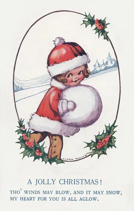 Framed Print : Young Girl and a Snowball Framed Print : Young Girl and a Snowball