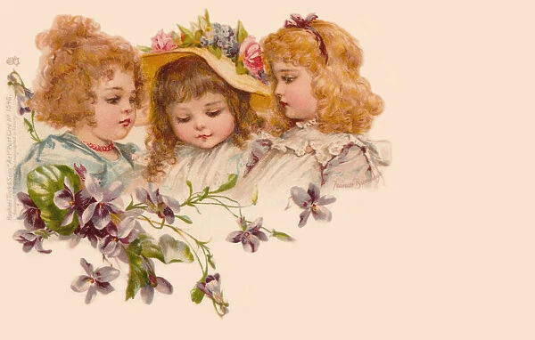 Three young girls