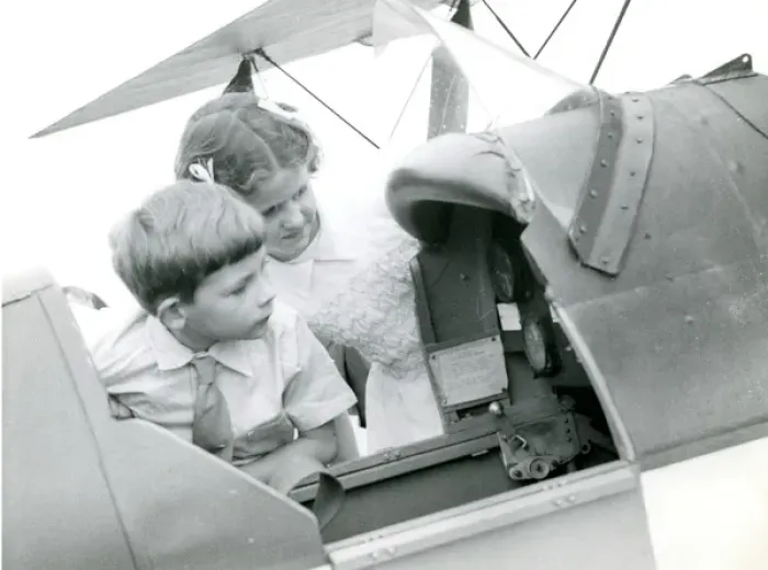 Framed Print : You are never too young to be interested in flying. The ? Framed Print : You are never too young to be interested in flying. The ?