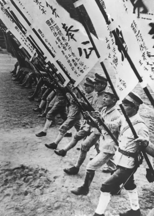 Framed Print : Young Japanese officers Framed Print : Young Japanese officers