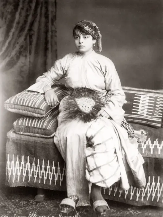 Framed Print : Young Jewish woman from Beirut, Lebanon, c. 1880 s Framed Print : Young Jewish woman from Beirut, Lebanon, c. 1880 s