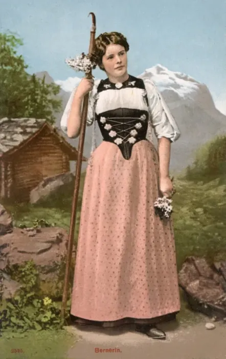 Framed Print : Young lady from Bern, Switzerland Framed Print : Young lady from Bern, Switzerland