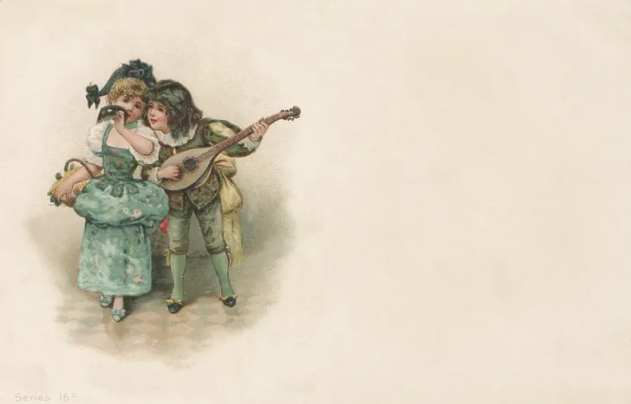 Framed Print : Young Lovers Framed Print : Young Lovers
