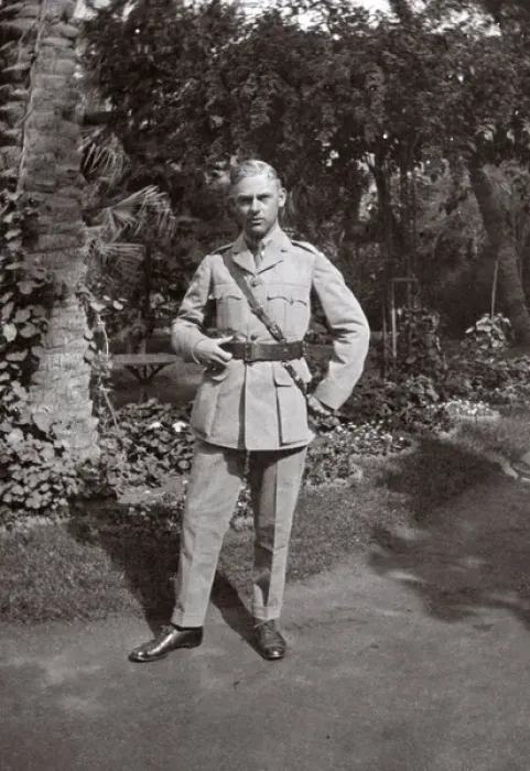 Framed Print : Young man of Royal Fusiliers in Egypt, WW1 Framed Print : Young man of Royal Fusiliers in Egypt, WW1