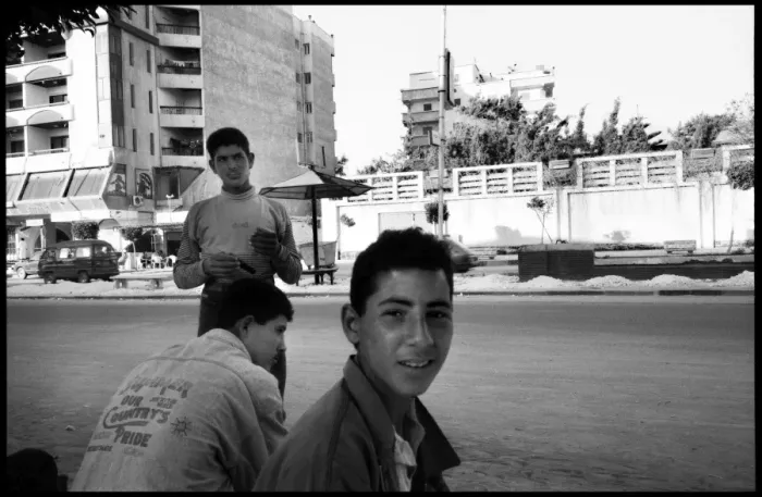 Framed Print : Young man in the street Cairo, Egypt Framed Print : Young man in the street Cairo, Egypt
