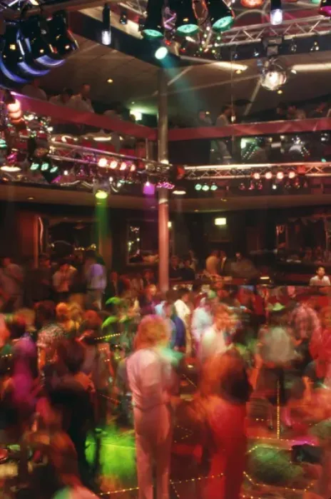 Framed Print : Young people at a disco, Cornwall Framed Print : Young people at a disco, Cornwall