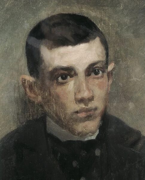 Young Picasso. Portrait of Pablo Ruiz Picasso