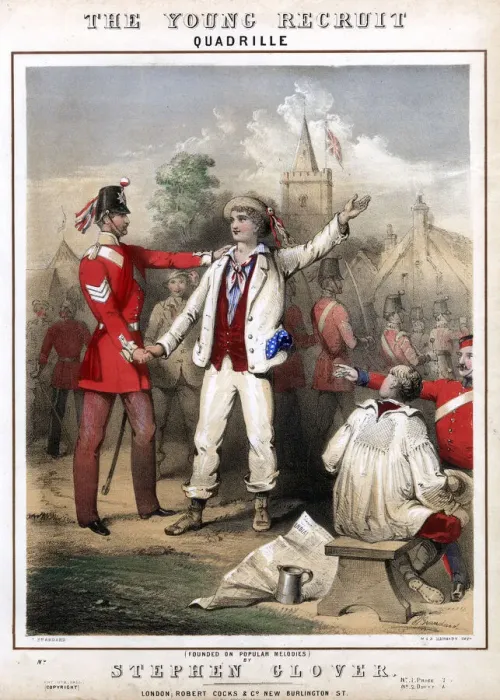 Framed Print : The Young Recruit by Stephen Glover Framed Print : The Young Recruit by Stephen Glover