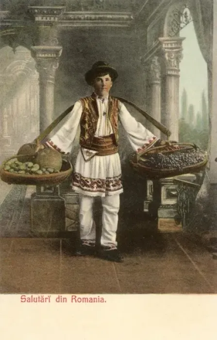 Framed Print : Young Romanian Boy in traditional costume Framed Print : Young Romanian Boy in traditional costume
