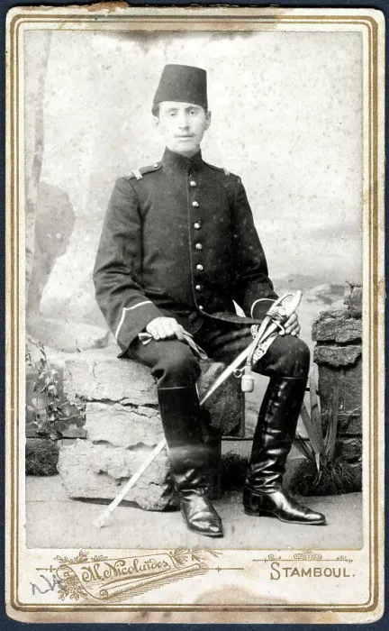 Framed Print : Young Turkish Military Cadet - later Officer Framed Print : Young Turkish Military Cadet - later Officer