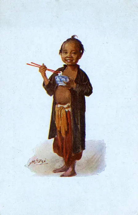 Framed Print : Young Vietnamese boy with his bowl of rice Framed Print : Young Vietnamese boy with his bowl of rice