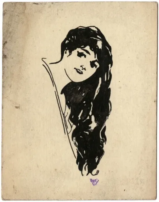 Framed Print : Young Woman by George Ranstead Framed Print : Young Woman by George Ranstead