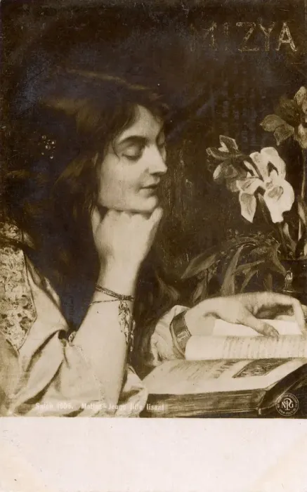 Framed Print : Young woman reading by Henri-Paul Mottez Framed Print : Young woman reading by Henri-Paul Mottez