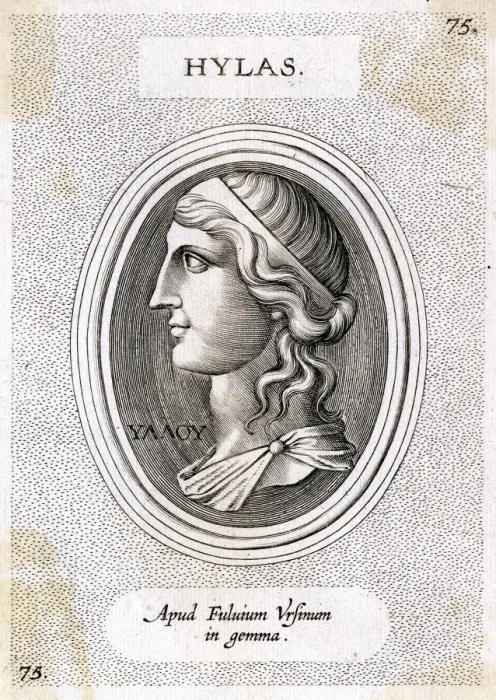 Framed Print : HYLAS. A youth of whom Herakles is very fond; but during the Golden Fleece expedition Framed Print : HYLAS. A youth of whom Herakles is very fond; but during the Golden Fleece expedition