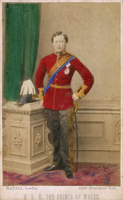 Framed Print : Youthful Edward, Prince of Wales - circa 1860 Framed Print : Youthful Edward, Prince of Wales - circa 1860