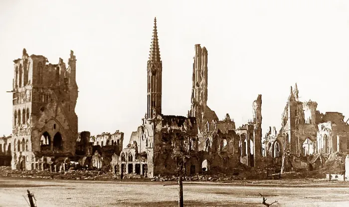 Framed Print : Ypres, Belgium, November 1916 Framed Print : Ypres, Belgium, November 1916