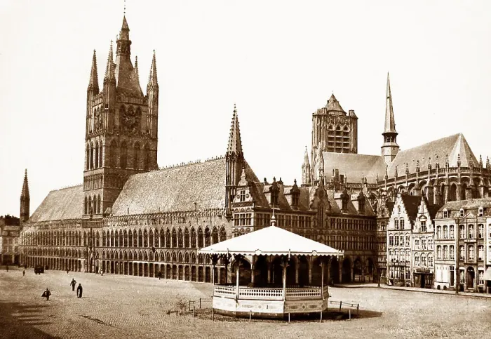 Framed Print : Ypres Cathedral, Belgium Framed Print : Ypres Cathedral, Belgium