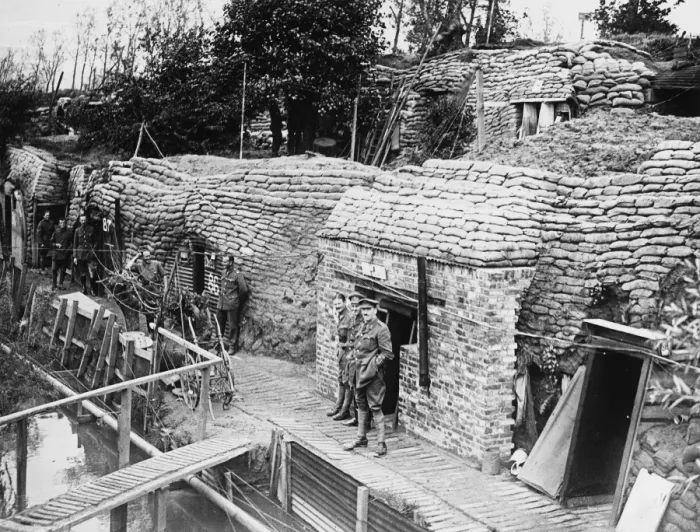 Framed Print : Yser Canal, Ypres, 1917 Framed Print : Yser Canal, Ypres, 1917