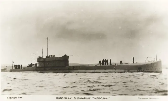 Framed Print : Yugoslavian Submarine at Plymouth - Nebojaa Framed Print : Yugoslavian Submarine at Plymouth - Nebojaa