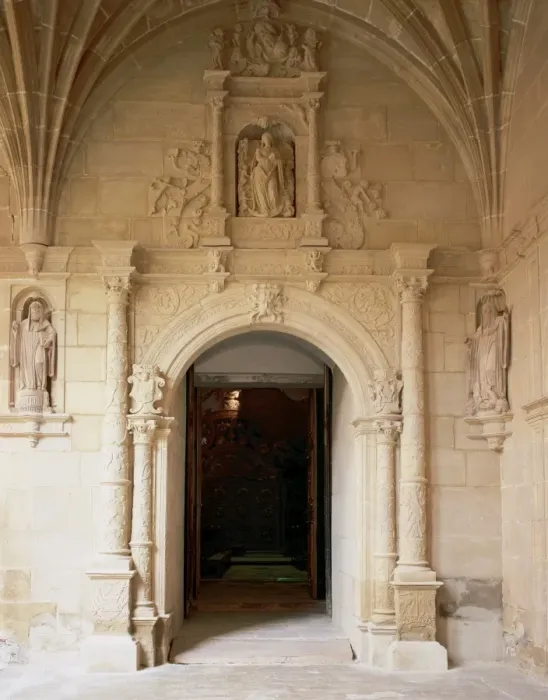 Framed Print : Yuso Monastery. San Millan de la Cogolla. Entrance to the ch Framed Print : Yuso Monastery. San Millan de la Cogolla. Entrance to the ch