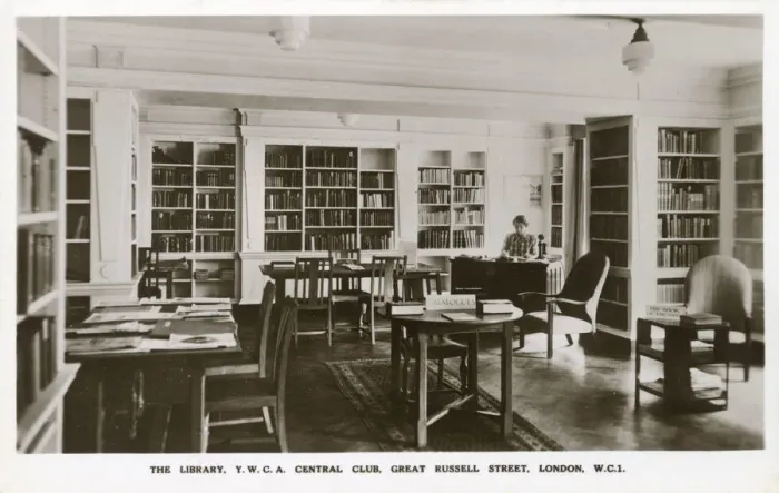 Framed Print : The YWCA - Central Club - Great Russell Street, London