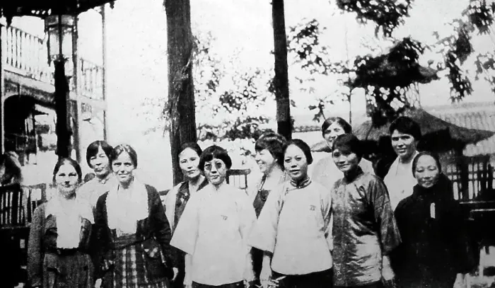 Framed Print : YWCA Convention in China, early 1900s Framed Print : YWCA Convention in China, early 1900s