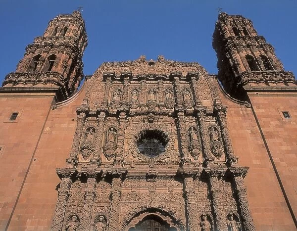 Zacatecas Cathedral. 1730-1760. MEXICO. Zacatecas
