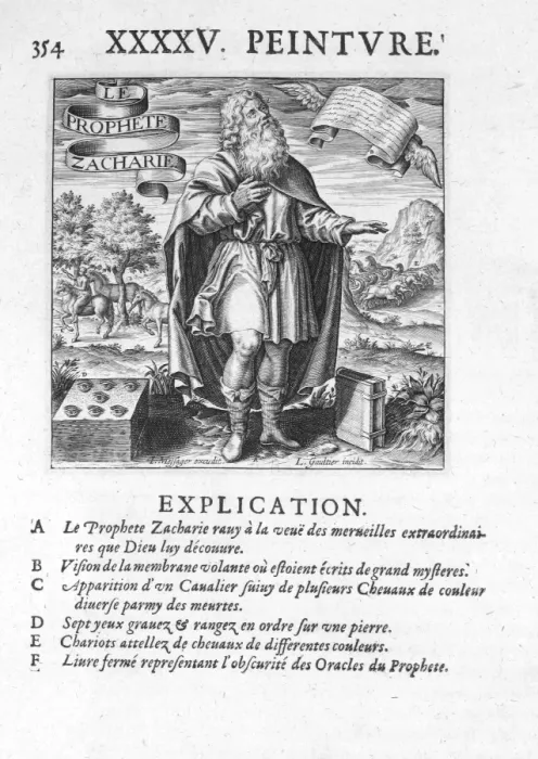 Framed Print : Zacharias (Zechariah) and the splendour of God Framed Print : Zacharias (Zechariah) and the splendour of God