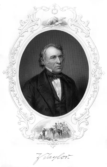 Framed Print : Zachary Taylor Framed Print : Zachary Taylor