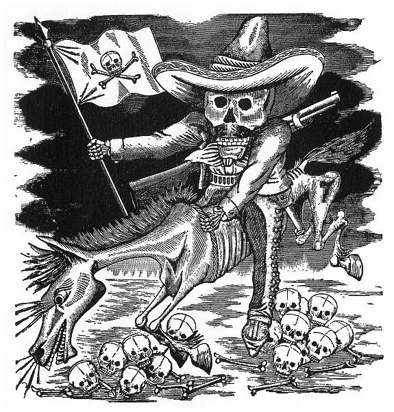 Zapatista caricature, Mexico