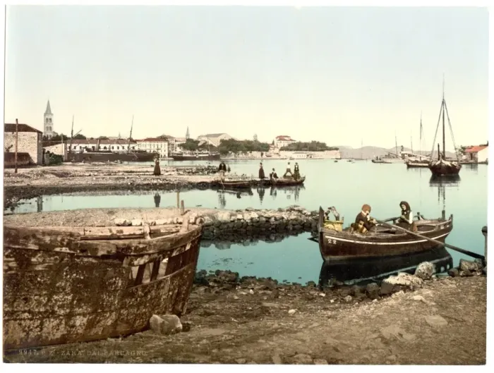 Framed Print : Zara, from Barcagno, Dalmatia, Austro-Hungary Framed Print : Zara, from Barcagno, Dalmatia, Austro-Hungary