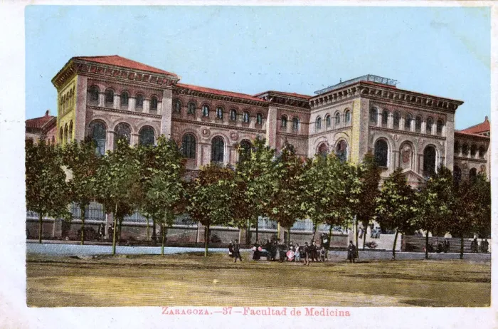 Framed Print : Zaragoza, Spain - Medical College Framed Print : Zaragoza, Spain - Medical College