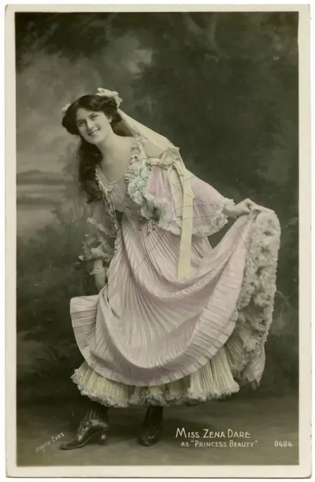 Framed Print : Zena Dare 1905 Framed Print : Zena Dare 1905