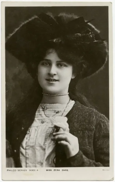 Framed Print : Zena Dare 1906 Framed Print : Zena Dare 1906