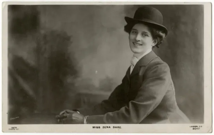 Framed Print : Zena Dare 1906 Framed Print : Zena Dare 1906