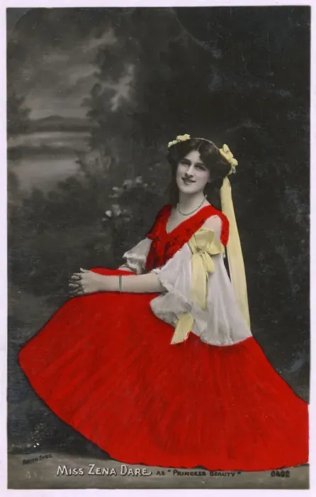 Framed Print : Zena Dare - English singer and actress Framed Print : Zena Dare - English singer and actress