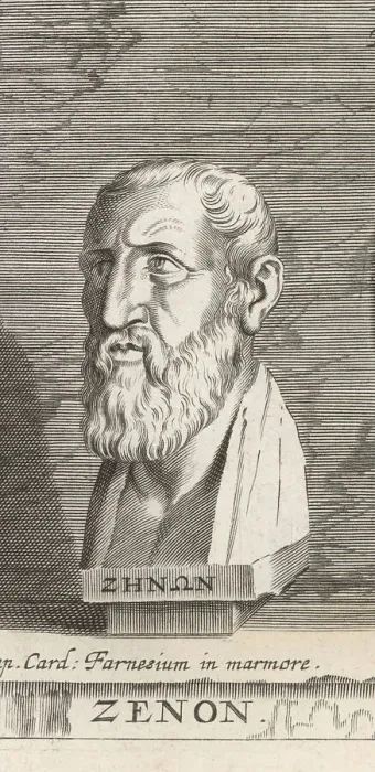 Framed Print : Zeno, Hellenistic philosopher, c.334-262 BC Framed Print : Zeno, Hellenistic philosopher, c.334-262 BC
