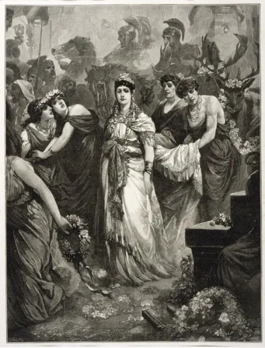 Framed Print : Zenobia Queen of Palmyra Framed Print : Zenobia Queen of Palmyra
