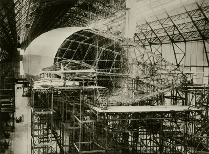 Framed Print : Zeppelin 126 Building Framed Print : Zeppelin 126 Building