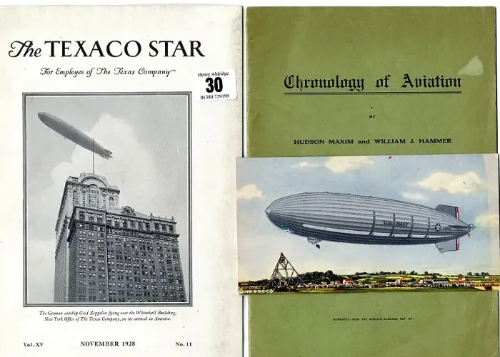 Framed Print : Zeppelin airship - two cover designs Framed Print : Zeppelin airship - two cover designs