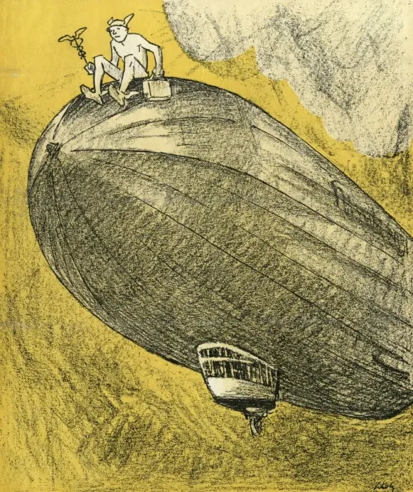 Framed Print : ZEPPELIN HINDENBURG Framed Print : ZEPPELIN HINDENBURG