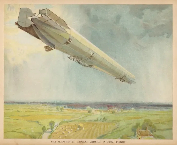 Framed Print : Zeppelin Lz-3 Framed Print : Zeppelin Lz-3