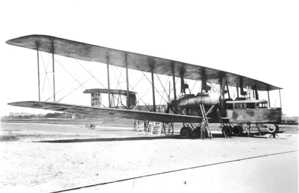 Zeppelin-Staaken R VI German Long-Range Bomber Print circa 1917