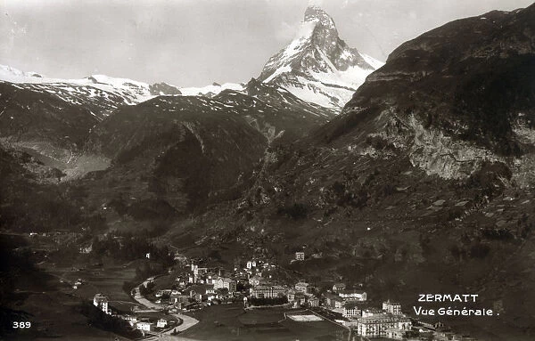 Zermatt and the Matterhorn - Panorama