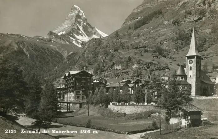 Framed Print : Zermatt and the Matterhorn - Switzerland Framed Print : Zermatt and the Matterhorn - Switzerland