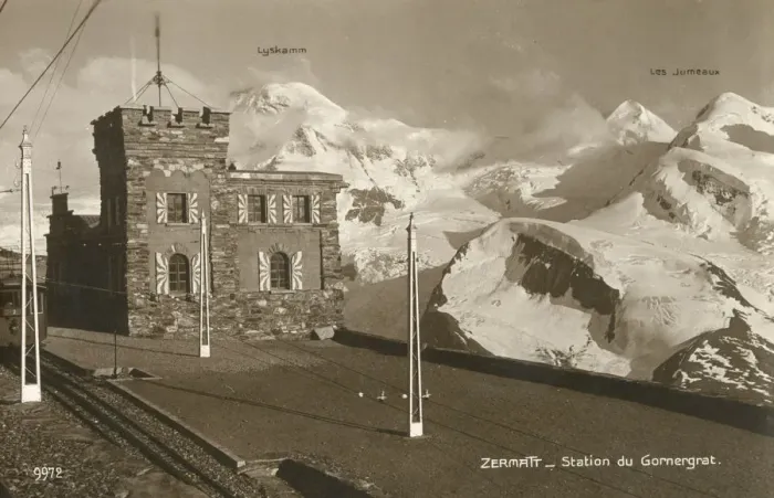 Framed Print : Zermatt, Switzerland - Gornergrat Railway Station Framed Print : Zermatt, Switzerland - Gornergrat Railway Station